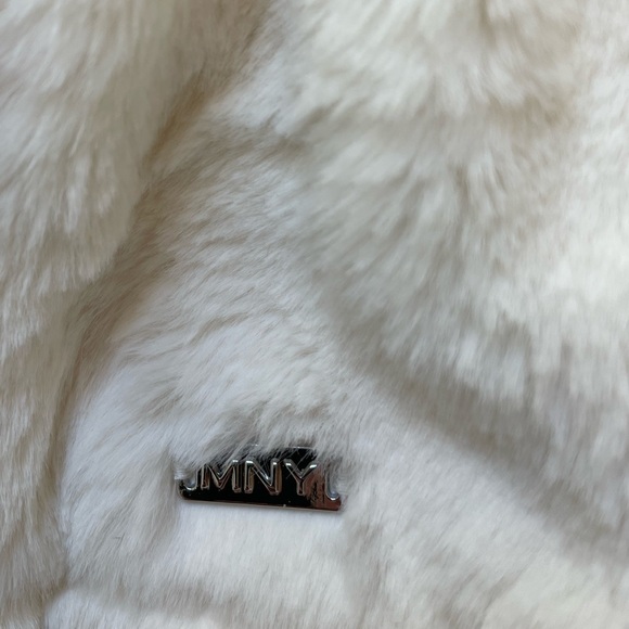 NEW Marc New York Performance Faux Fur Hoodie Small - Picture 4 of 4